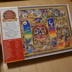 ディズニーオールキャラクター パズル 1000ピース - メルカリ