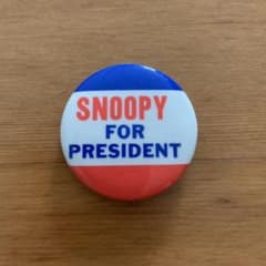スヌーピー SNOOPY FOR PRESIDENT バッジ 藤原ヒロシ - メルカリ