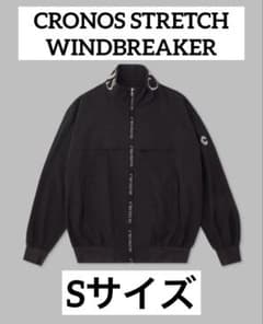 CRONOS クロノス ストレッチ ウィンドブレーカーナイロンジャケット黒S