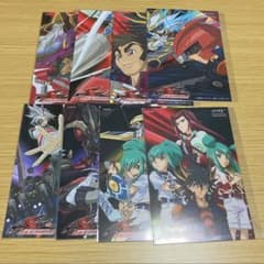 遊戯王 遊戯王5D's 遊星 ジャック アキ ポストカード 特典 非売品 希少