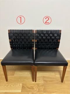 YOU様専用】Ritzwell KLINTクリント ダイニングチェア 黒本革② - メルカリ