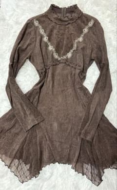 00s coquette森ガール シアー総ラメ コケットコア フェアリーグランジ