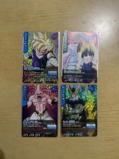 桃猫姐様専用】ドラゴンボールZ データカードダス 4枚セット - メルカリ