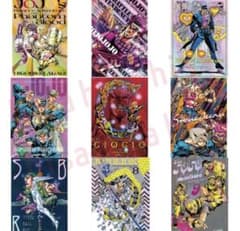ジョジョの奇妙な冒険 ジョジョワールド B3オーロラポスター 全9種