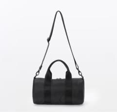 muji labo 再生ナイロンミニボストンバッグ - メルカリ