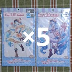 プラチナムザッカビッグアクリルスタンド 初音ミク 雪ミク 北海道限定