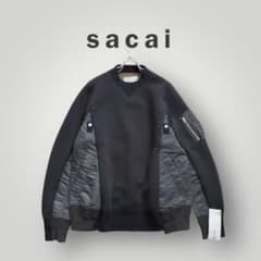 タグ付 未使用品] 24SS sacai ドッキング スウェット グレー - メルカリ