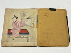 閨房秘戯」中国春画 手書き 10図1冊|唐本 艶本 秘画 - メルカリ