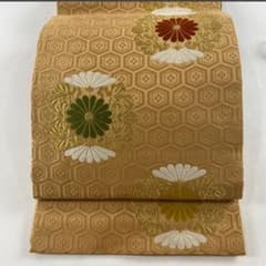 逸品 人間国宝 喜多川平朗 有職織物 開き名古屋帯 - メルカリ