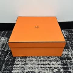 ㉖HERMES エルメス オレンジ 空箱 BOX バッグ用 - メルカリ
