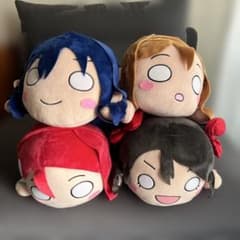 ラブライブ ハイパージャンボ 寝そべりぬいぐるみ 4個セット - メルカリ