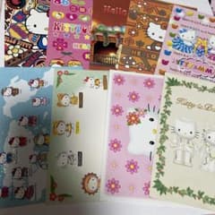 Hello Kitty キティ ポストカード 平成レトロ レア 9まい - メルカリ