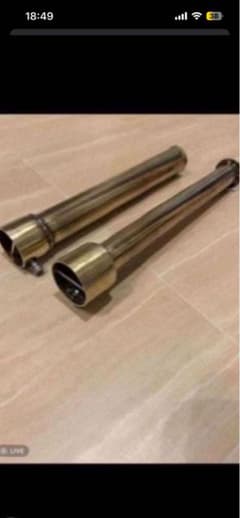 gt380 スガヤ サンパチ 真鍮バッフル サイレンサー ss250 400 - メルカリ