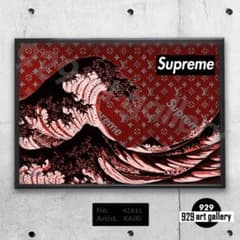 LOUIS VUITTON type☆A4額装済アートポスター#231☆富士山 - メルカリ