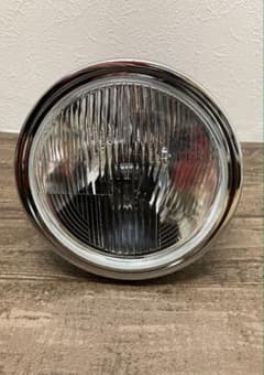 Z400FXシビエタイプヘッドライト200パイクリアレンズ/黒ケ−ス - メルカリ