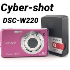 実写美⭕️【動作確認済】SONY Cyber-shot DSC-W220 - メルカリ