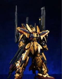 神馬模型 MG 1/100相当 黄金武士 ダイキャスト フルアーマー百式タイプ