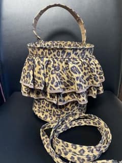 セツコサジテール ヒョウ柄 シティ レオパード バケツ型バッグ - メルカリ