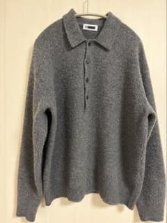 H BEAUTY&YOUTH ナッピングウール 4B ポロカラーニット - メルカリ