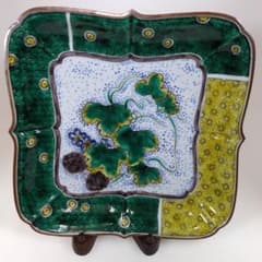 九谷焼 須田菁華 吉田屋 瓜図 平鉢 - メルカリ