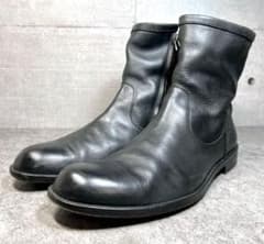 希少【Ringhio】ワークブーツ/Y2K/サイドジップ/メダリオン/42/本革