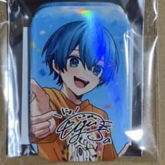 AMPTAK スクエア缶バッジ ちぐさくん ホログラム複製サイン入り レア