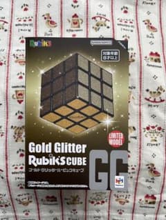 ☆限定品☆新品未使用】ルービックキューブ ゴールドグリッター - メルカリ