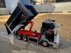 信*郎様 値下げ アオシマ 1/32 深箱ダンプ改17プロフィア YAZAWA仕