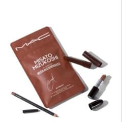 MAC 水越みさと リップ コンボ ブラウン リップペンシル リップガラス