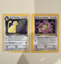 詳細は説明欄に！】 ペルシアン＆ニャース ポケモンカード 英語版