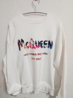 ALEXANDER McQUEEN スウェット 英字ロゴ ユニセックス - メルカリ