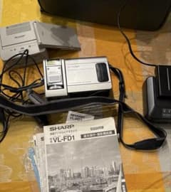 SHARP シャープ VL-FD1 液晶デジタルビューカム ビデオ バッグ有