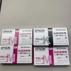 EPSON GJIC8(MM) インクカートリッジセット - メルカリ