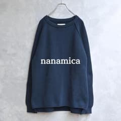 nanamica 5G Crew Neck Sweater 畦編み 春ニット - メルカリ