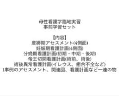 母性看護学実習 事前学習セット - メルカリ