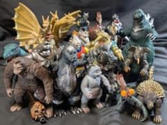 昭和ゴジラ 東宝チャンピオンまつり（バンダイ）ソフビコンプリート19