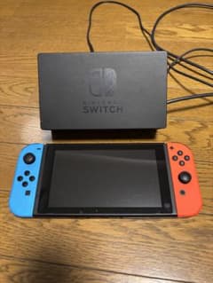 Nintendo Switch 本体 青/赤 箱無し - メルカリ