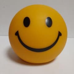 ビンテージ‼️昭和レトロ レトロポップ スマイリー 貯金箱 スマイル