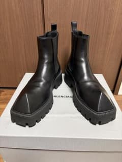ssit様専用 BALENCIAGA rhinoブラック サイドゴアブーツ - メルカリ