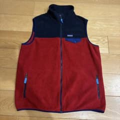 パタゴニア フリースベスト シンチラ ジップアップ ツートン FA15 XXL
