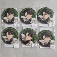 進撃の巨人 まるくじ チェスStyle 缶バッジ リヴァイ 同種 6つ - メルカリ