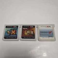 モンスターハンターXX/4G/マリオカート7 3本セット - メルカリ