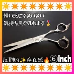 スパスパ快適に切れる理美容師サロン用カットシザーハサミ♪犬