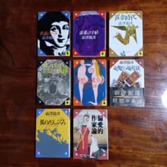 澁澤龍彦河出文庫8冊セットです。カバーデザイン・菊地信義