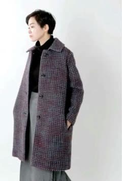 タカミー様専用】A.P.C アーペーセー ジャガードロングコート ツイード