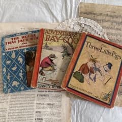 まとめ売り1920年 可愛いアンティーク絵本 洋書 古書ジャンク