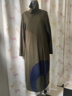 お値下げ‼️I ＋ mu 長袖ワンピース サイズ38 マツオ