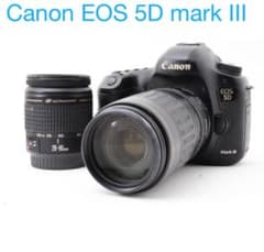 保証/Canon EOS 5D MarkIII 標準&望遠ダブルレンズセット - メルカリ