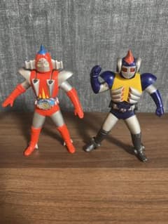 特撮キャラクター フィギュア ソフビ魂 宇宙鉄人キョーダイン2体セット