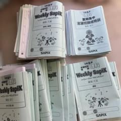 Weekly SapiX 理科 小6 夏期集中2025年 - メルカリ